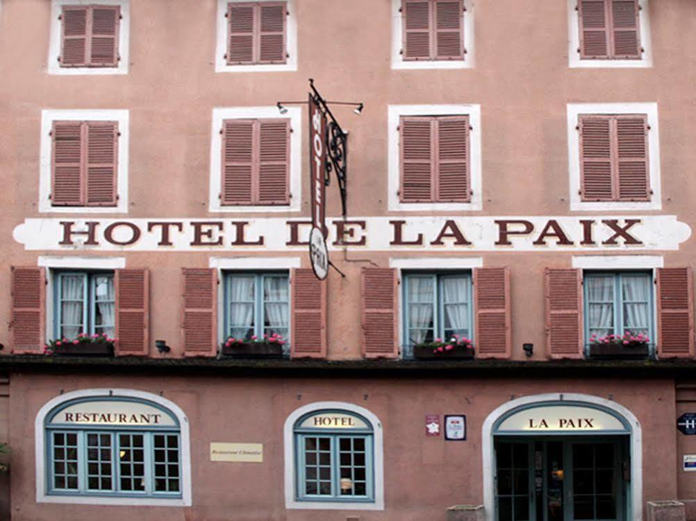 Logis Hotel De La Paix - טורנוס מראה חיצוני תמונה
